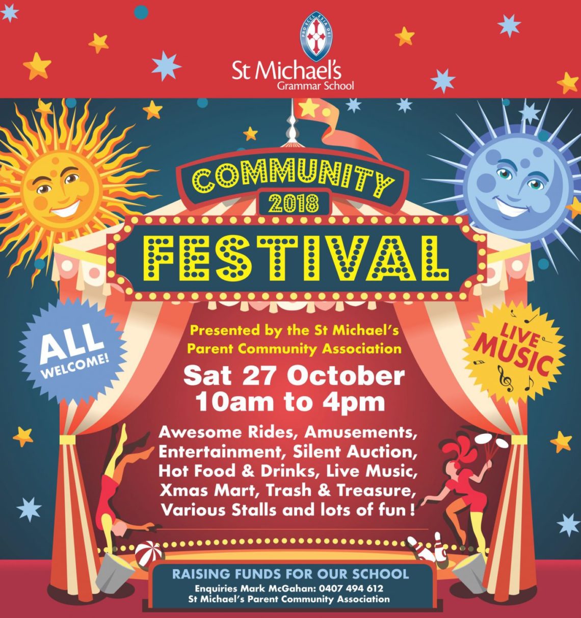 Join us at the St Michael’s Community Festival 2018