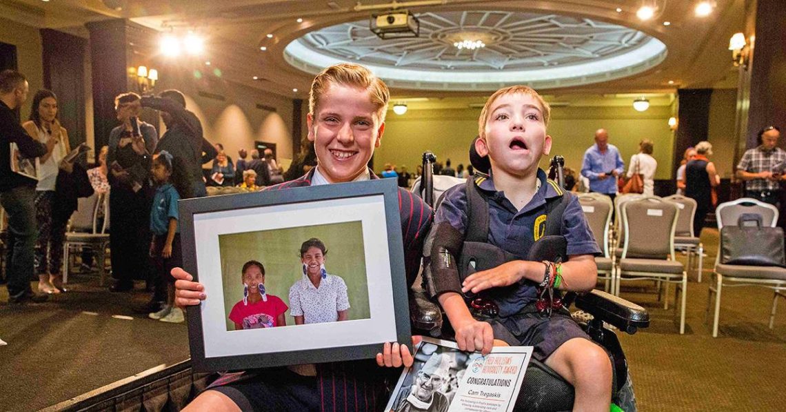 Passion for equality: Cam Tregaskis announced as Junior Ambassador to the Fred Hollows Foundation