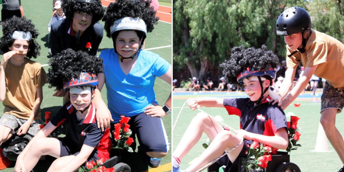 Year 6 students race in 11th annual Billy Cart Derby