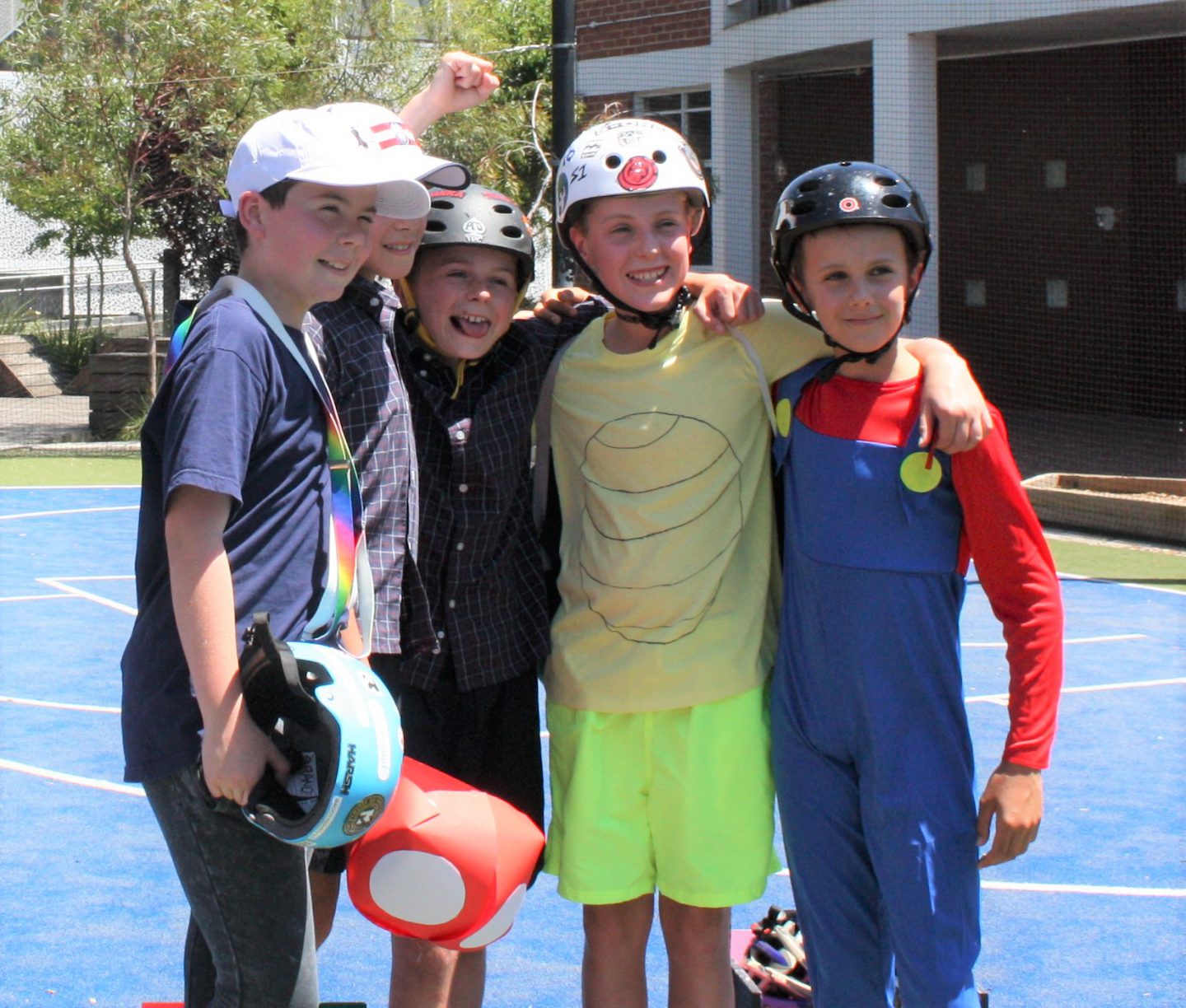 Team Mario Party came in first place in the Billy Cart Derby