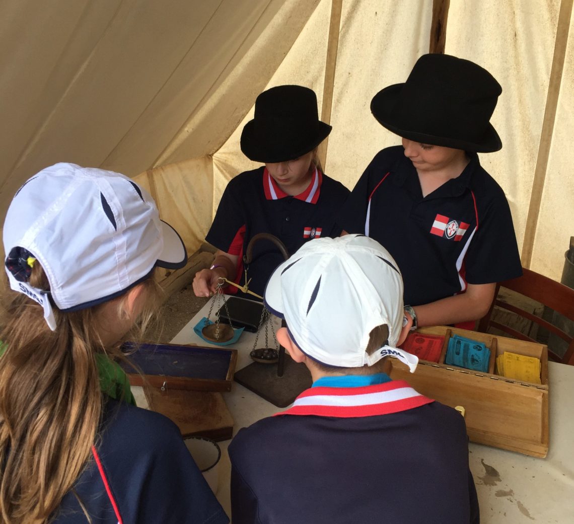 Year 5 students step back in time at Sovereign Hill