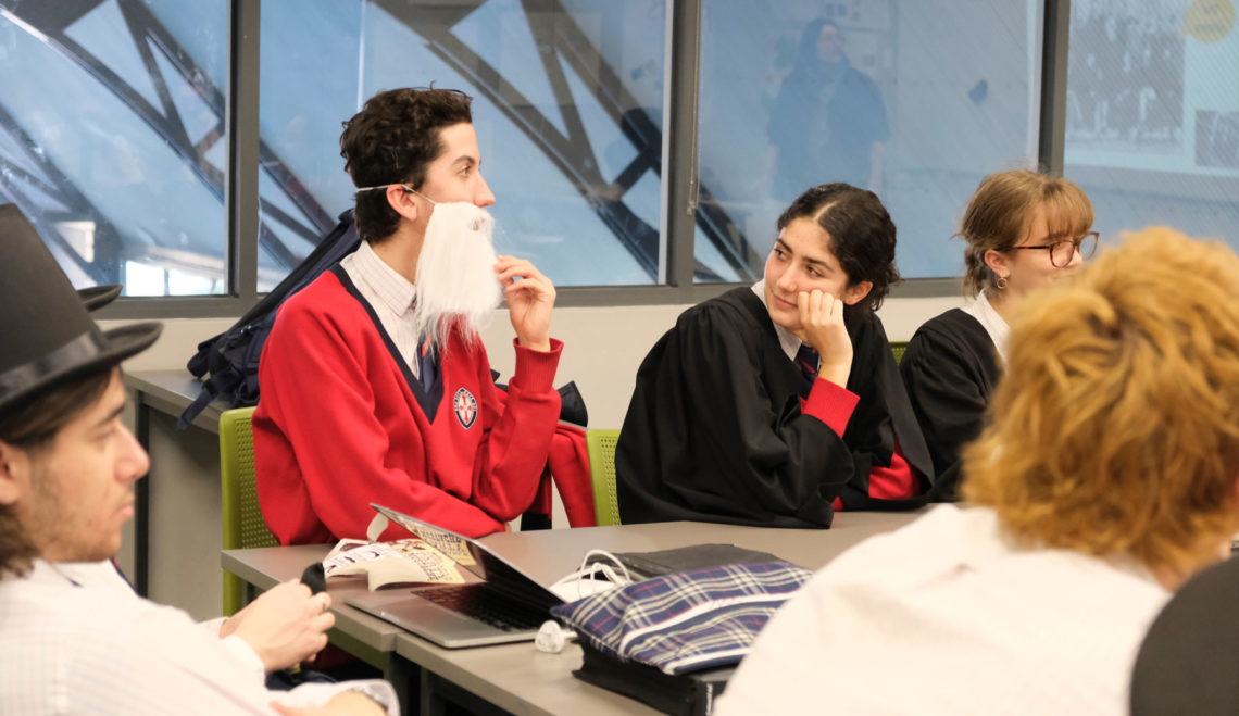 VCE Legal Studies – dressing up to benefit student learning