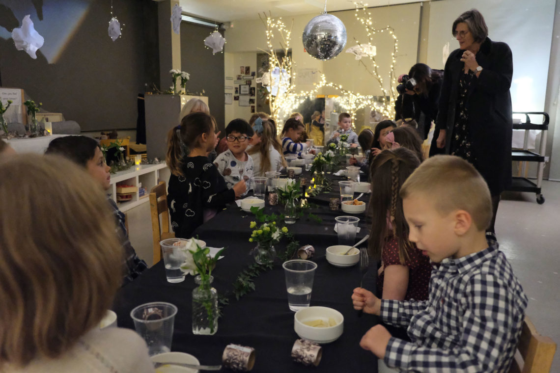 The annual Children’s Dinner Party – a magical evening for our Kindergarten students