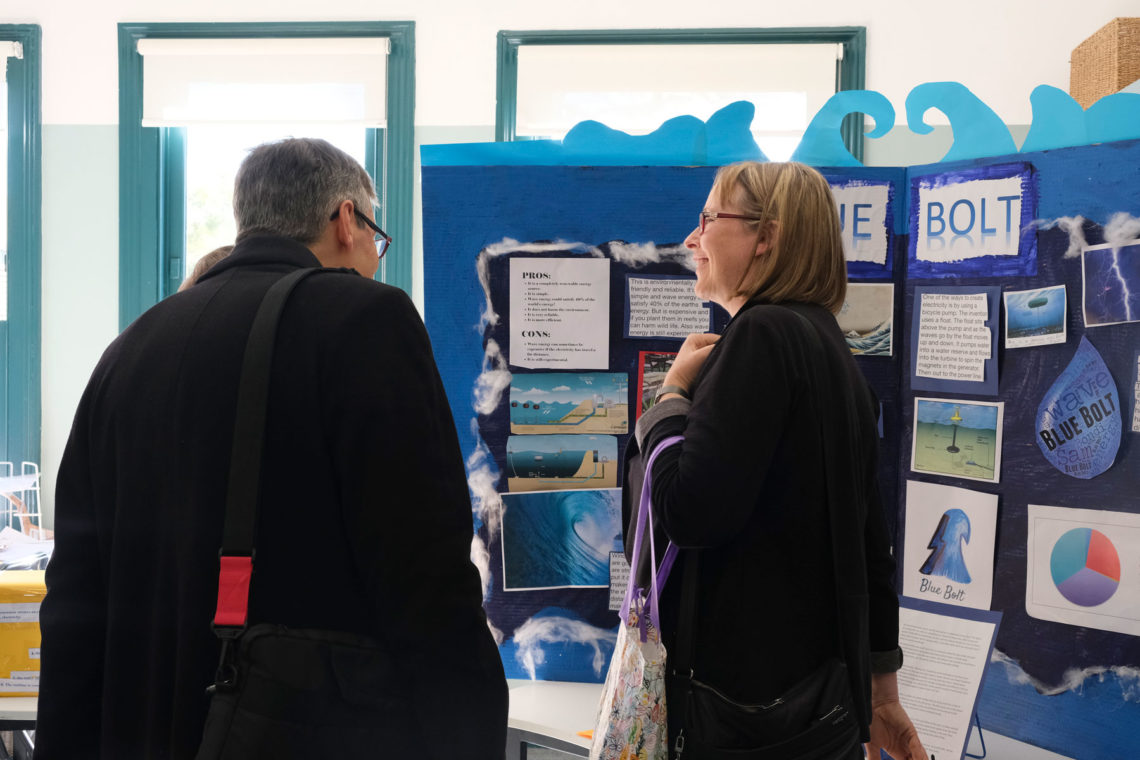Year 5 Energy Expo: Budding entrepreneurs present their renewable energy businesses