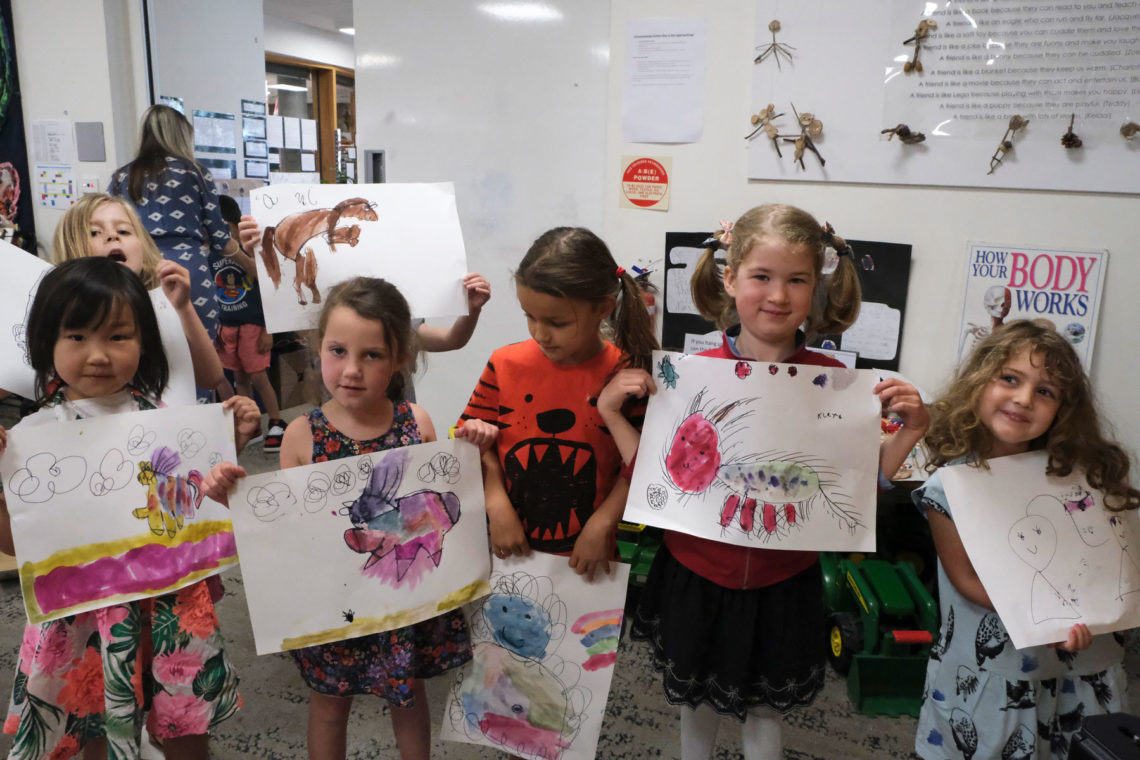 Transitioning from Kindergarten into Primary School with the help of our Prep students
