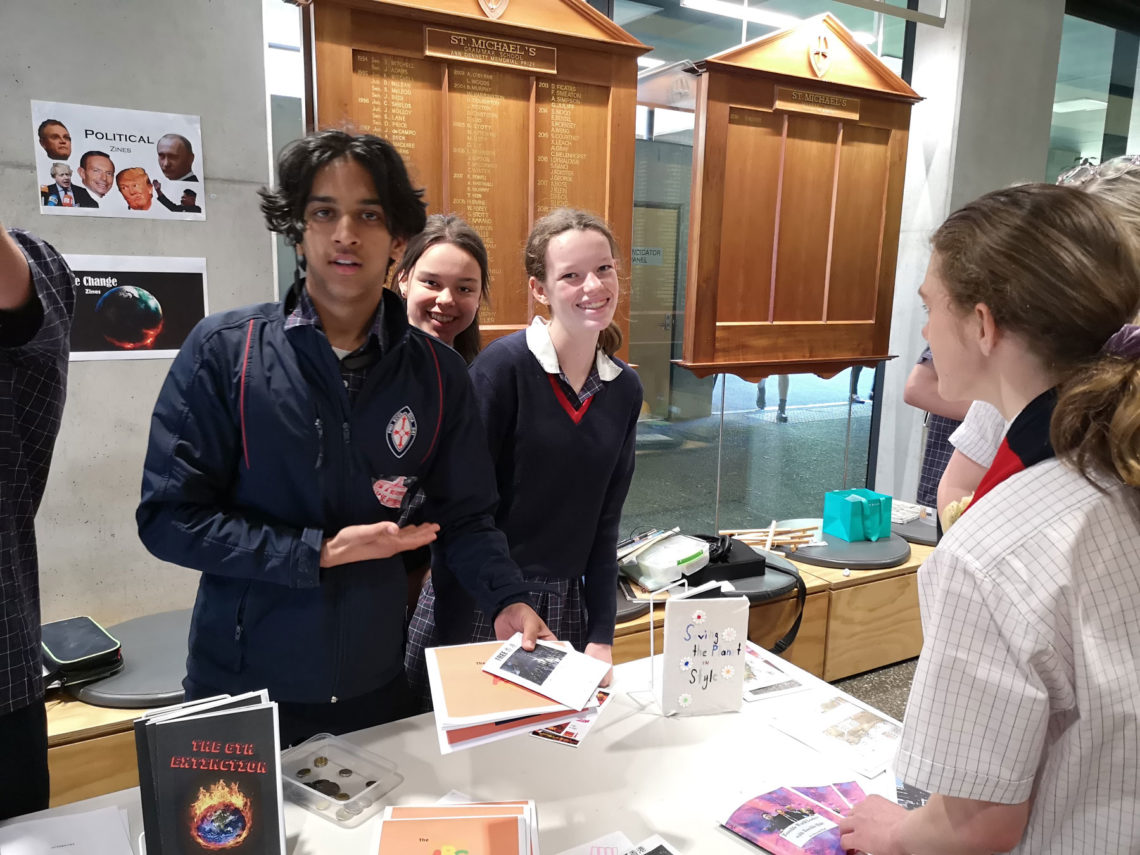 Behind the Zines – Year 9 students share their creativity and talents