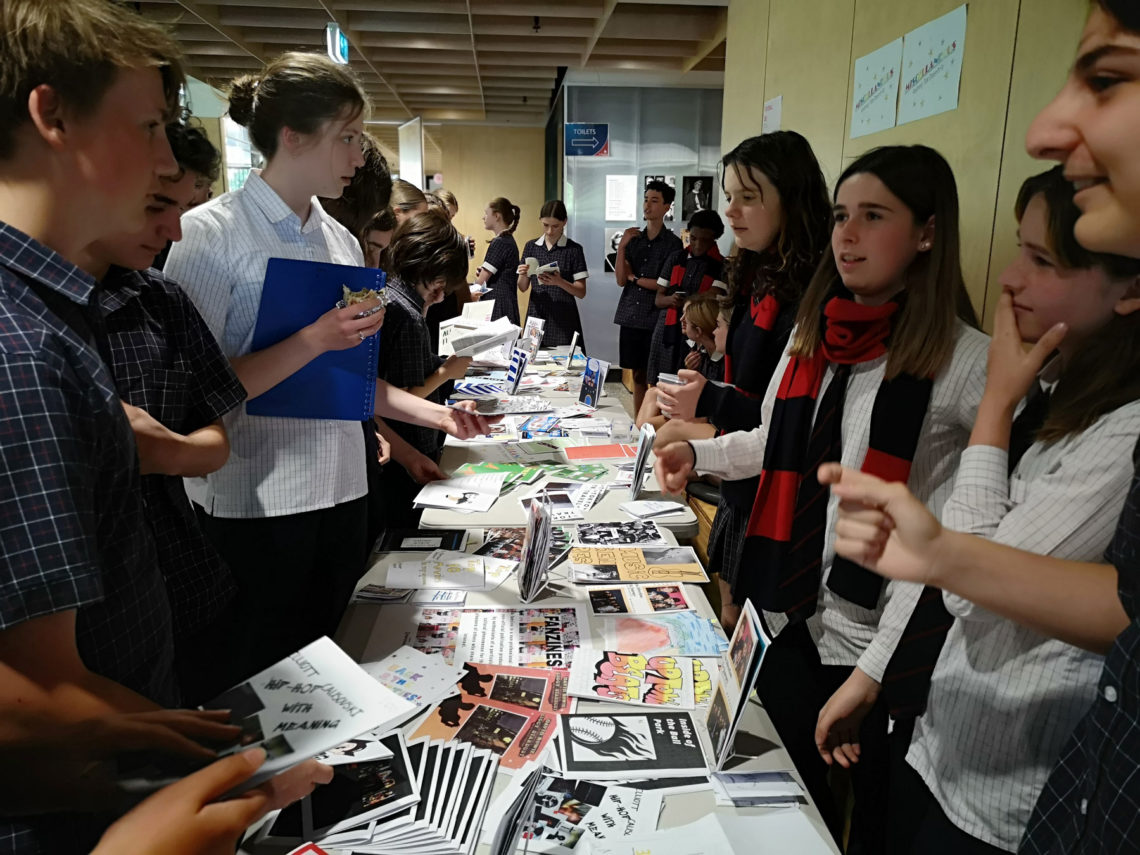 Behind the Zines – Year 9 students share their creativity and talents