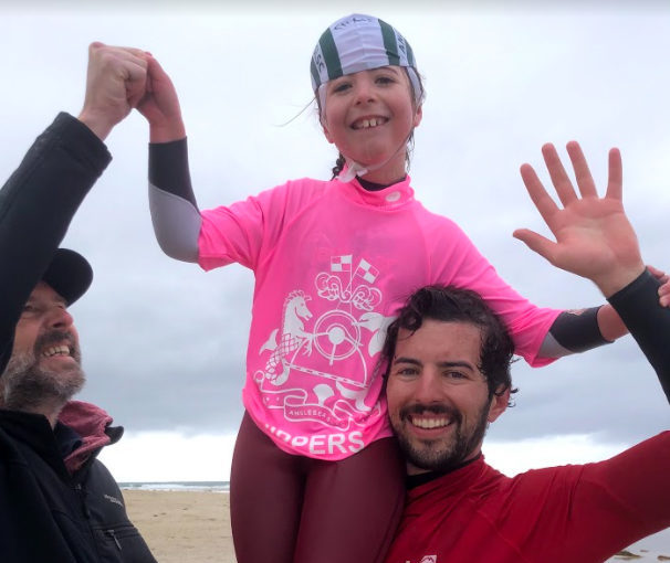 chloe-and-matilda-making-waves-at-anglesea-slsc