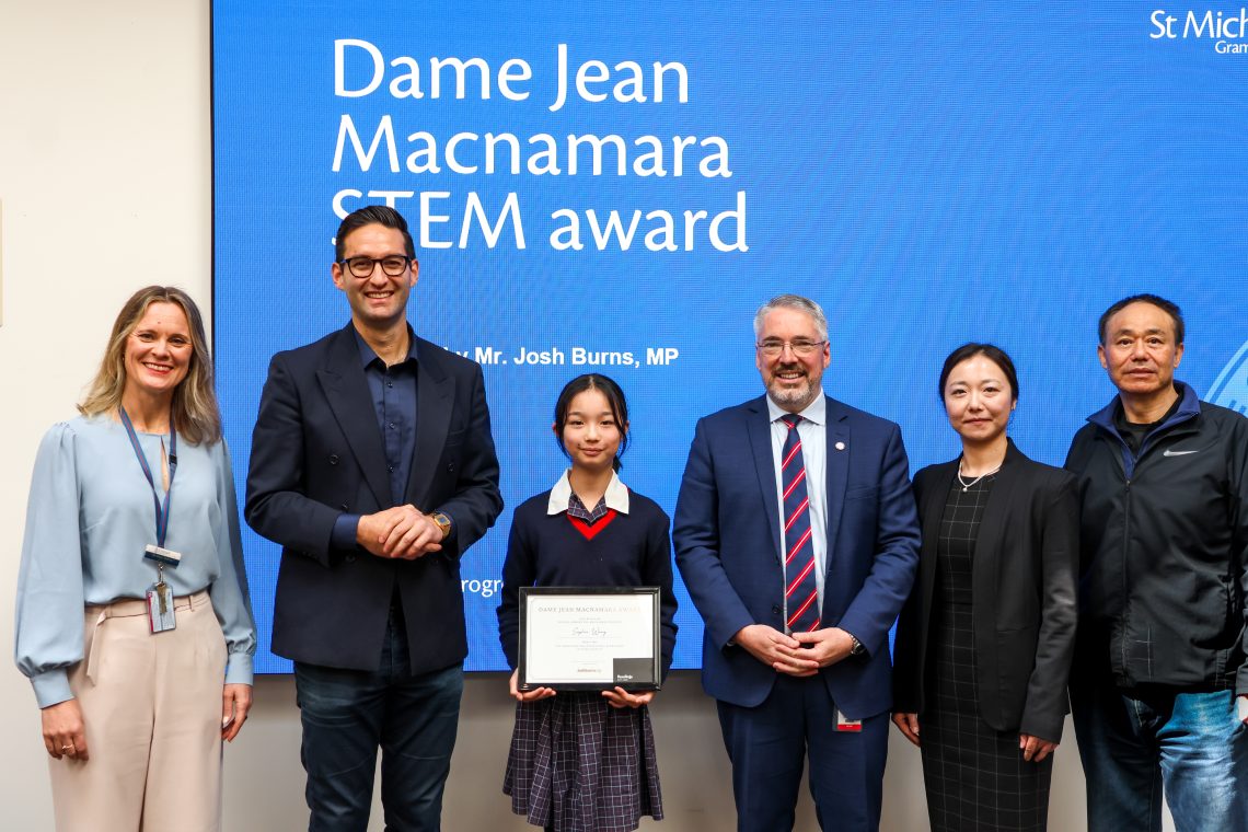 Year 6 Student Sophie Wins Dame Jean Macnamara STEM Award